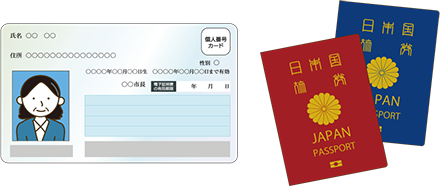 パスポート・マイナンバーカード/ビザ用